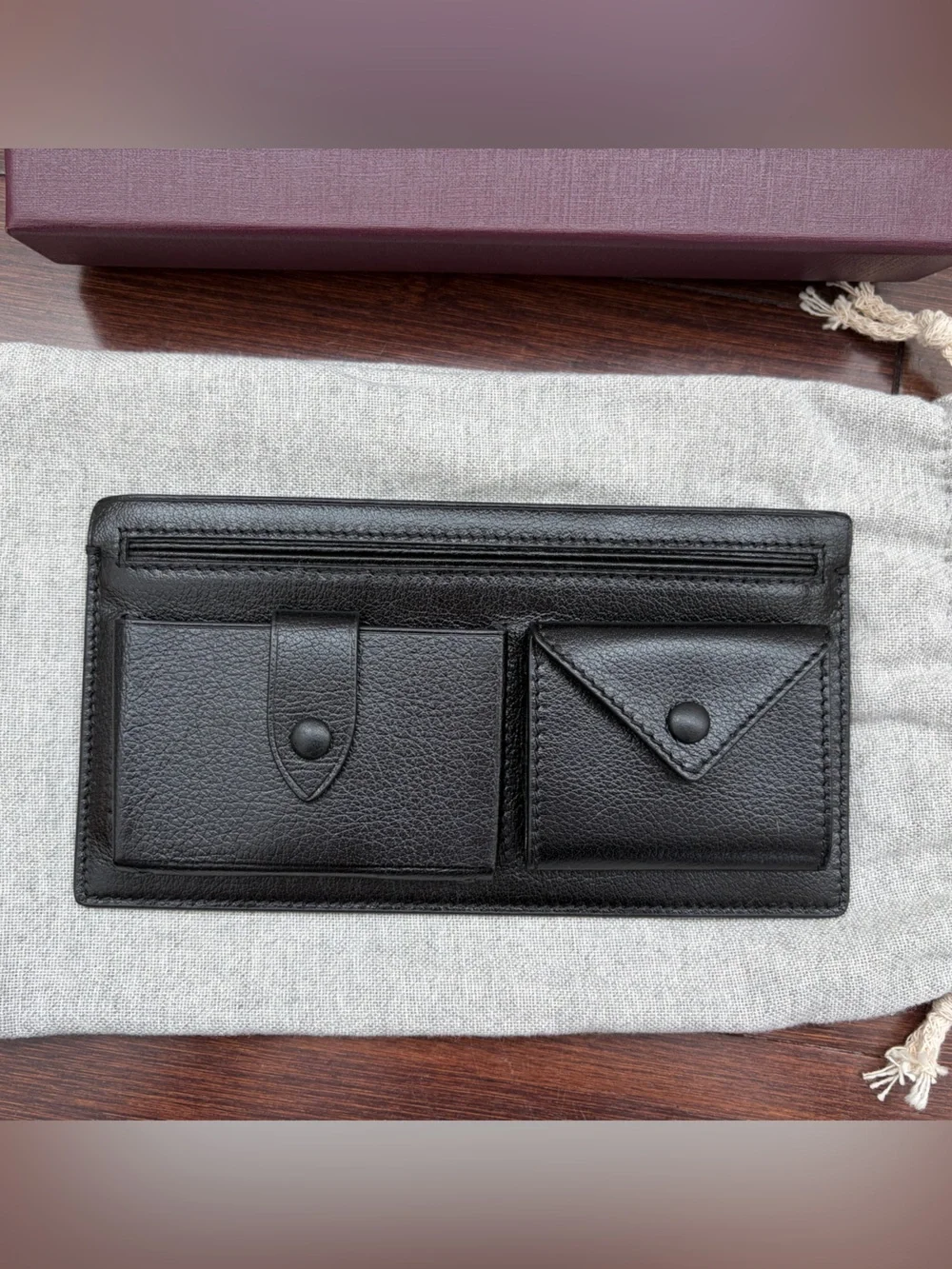 Metier Inside Out Wallet with Coin Pocket and Key Ring